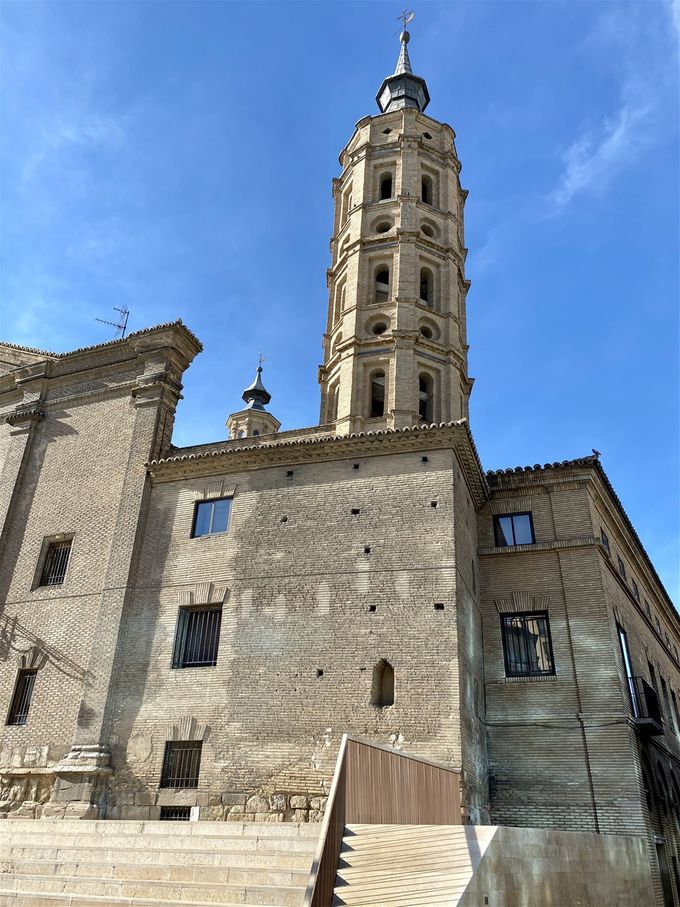 San Juan de los Panetes church and it's leaning tower.